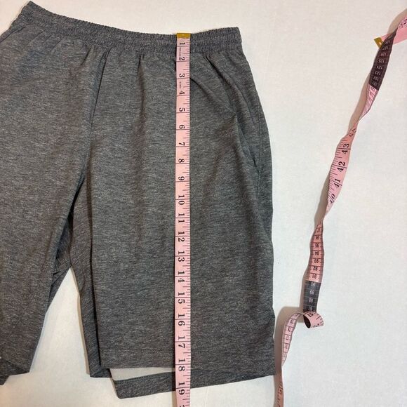 Lululemon Pace Breaker Short Linerless 9" Med M7AB1S Heathered Texture Deep Coal - Picture 15 of 16